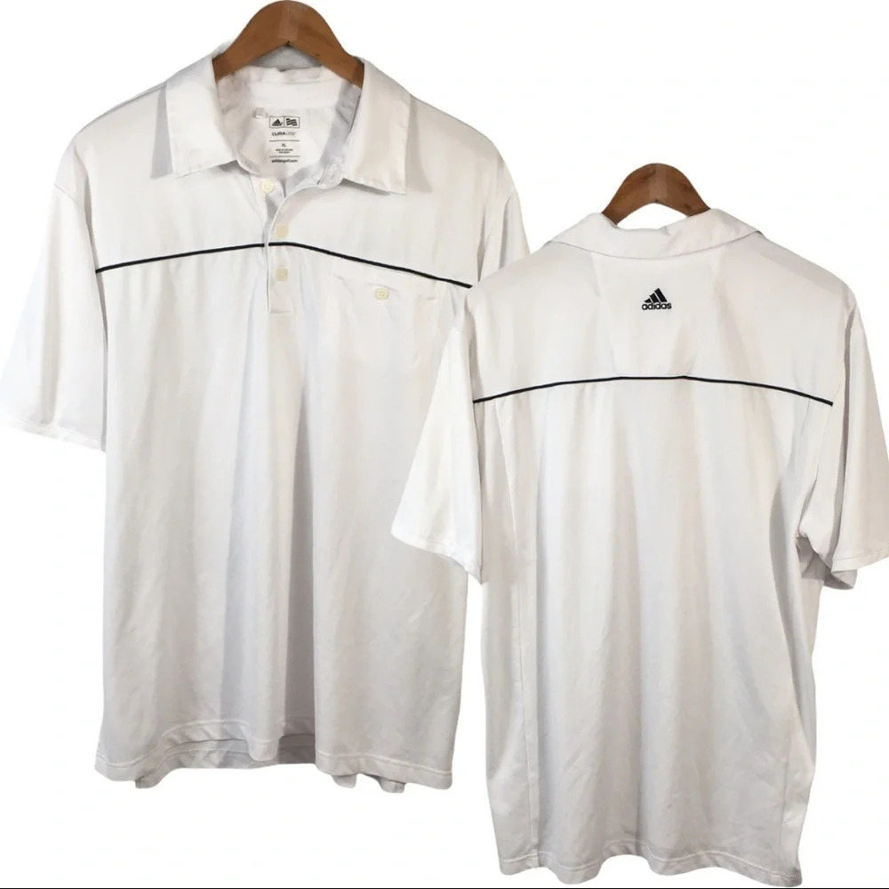 PO395 Adidas Climalite Performance Golf Shirt XL